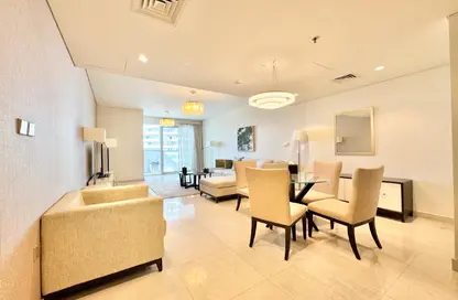 Apartment - 2 Bedrooms - 3 Bathrooms for rent in Burj DAMAC Marina - Marina District - Lusail