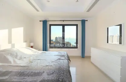 Apartment - Studio - 1 Bathroom for rent in East Porto Drive - Porto Arabia - The Pearl Island - Doha
