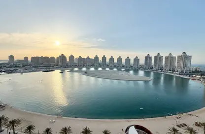 Apartment - 1 Bedroom - 2 Bathrooms for rent in Viva West - Viva Bahriyah - The Pearl Island - Doha