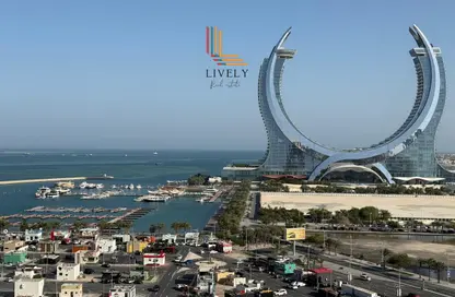 شقة - 2 غرف نوم - 4 حمامات للايجار في لوسيل ريسيدينس - منطقة المارينا - الوسيل