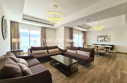 Apartment - 3 Bedrooms - 2 Bathrooms for rent in Lusail Residence - Marina District - Lusail