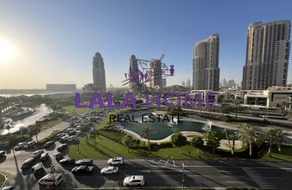 Apartment - 1 Bedroom - 2 Bathrooms for rent in East Porto Drive - Porto Arabia - The Pearl Island - Doha