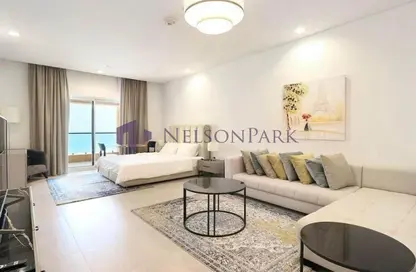 Apartment - Studio - 1 Bathroom for rent in Tower 27 - Viva Bahriyah - The Pearl Island - Doha