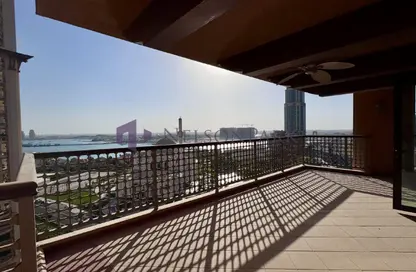 Apartment - 2 Bedrooms - 3 Bathrooms for sale in East Porto Drive - Porto Arabia - The Pearl Island - Doha