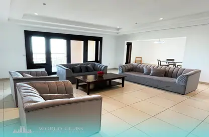 شقة - 2 غرف نوم - 3 حمامات للايجار في برج 24 - بورتو أرابيا - جزيرة اللؤلؤة - الدوحة