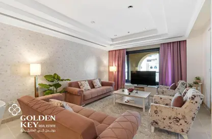 Apartment - 2 Bedrooms - 3 Bathrooms for sale in East Porto Drive - Porto Arabia - The Pearl Island - Doha