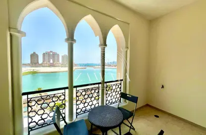 Apartment - 1 Bedroom - 1 Bathroom for rent in Viva West - Viva Bahriyah - The Pearl Island - Doha