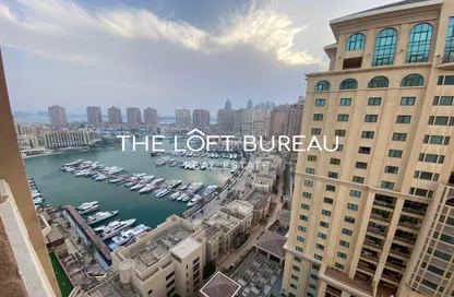 Apartment - 2 Bedrooms - 3 Bathrooms for sale in Tower 20 - Porto Arabia - The Pearl Island - Doha