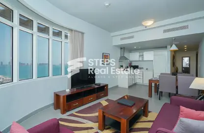 Apartment - 1 Bedroom - 2 Bathrooms for rent in West Bay Tower - West Bay - West Bay - Doha Apartment - 1 Bedroom - 2 Bathrooms for rent in West Bay Tower - West Bay - West Bay - Doha