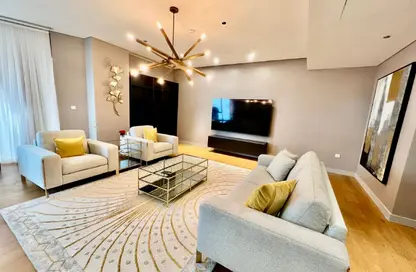 Apartment - 1 Bedroom - 2 Bathrooms for rent in Seef Lusail Tower 1 - Seef Lusail - Lusail City - Lusail Apartment - 1 Bedroom - 2 Bathrooms for rent in Seef Lusail Tower 1 - Seef Lusail - Lusail City - Lusail