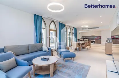 شقة - 2 غرف نوم - 3 حمامات للايجار في البلاج الغربي - البلاج - جزيرة اللؤلؤة - الدوحة