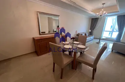 شقة - غرفة نوم - 2 حمامات للايجار في فيفا غرب - فيفا بحرية - جزيرة اللؤلؤة - الدوحة