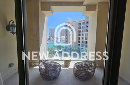 شقة - غرفة نوم - 2 حمامات للايجار في The St. Regis Marsa Arabia Island - Marsa Arabia - جزيرة اللؤلؤة - الدوحة