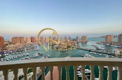 Apartment - 3 Bedrooms - 4 Bathrooms for rent in East Porto Drive - Porto Arabia - The Pearl Island - Doha