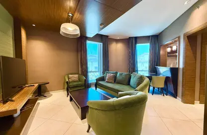 شقة - غرفة نوم - 2 حمامات للايجار في 28  نجمة - شارع ابن درهم - نجمة - الدوحة