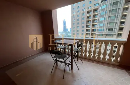 Apartment - 1 Bedroom - 2 Bathrooms for rent in East Porto Drive - Porto Arabia - The Pearl Island - Doha