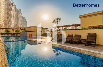 Apartment - 1 Bedroom - 2 Bathrooms for rent in Viva West - Viva Bahriyah - The Pearl Island - Doha