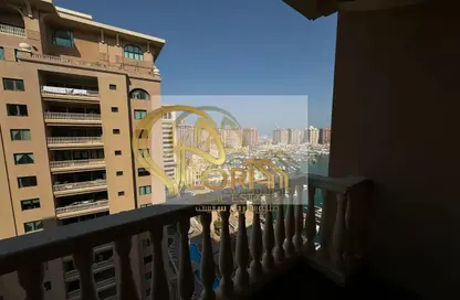 Apartment - 2 Bedrooms - 3 Bathrooms for sale in East Porto Drive - Porto Arabia - The Pearl Island - Doha