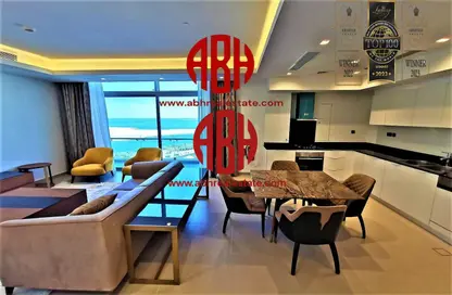 Apartment - 1 Bedroom - 2 Bathrooms for rent in Burj Al Marina - Marina District - Lusail