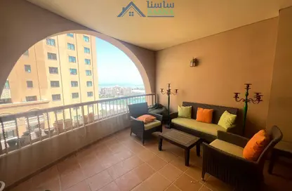 شقة - غرفة نوم - 2 حمامات للبيع في طريق بورتو الغربي - بورتو أرابيا - جزيرة اللؤلؤة - الدوحة