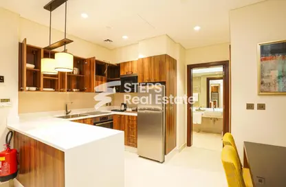 Apartment - 1 Bedroom - 1 Bathroom for rent in Al Sadd Road - Al Sadd - Doha Apartment - 1 Bedroom - 1 Bathroom for rent in Al Sadd Road - Al Sadd - Doha