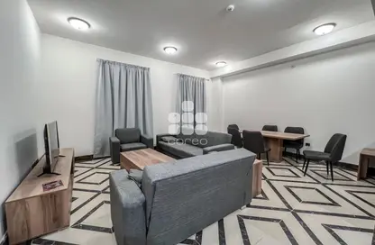 Living / Dining Room image for: Apartment - 3 Bedrooms - 4 Bathrooms for rent in Fox Hills - Fox Hills - Lusail, Image 1