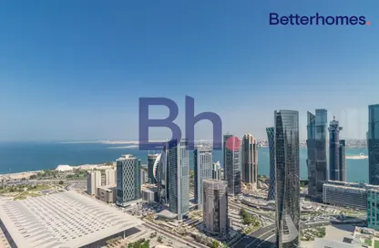 Office Space - Studio - 4 Bathrooms for rent in West Bay Tower - West Bay - West Bay - Doha