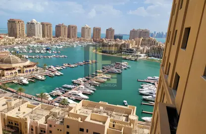 Apartment - 3 Bedrooms - 2 Bathrooms for rent in East Porto Drive - Porto Arabia - The Pearl Island - Doha