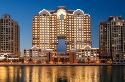Apartment - Studio - 1 Bathroom for rent in Viva Bahriyah - The Pearl Island - Doha