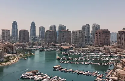 Apartment - 1 Bedroom - 2 Bathrooms for rent in West Porto Drive - Porto Arabia - The Pearl Island - Doha