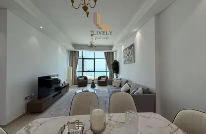 شقة - 2 غرف نوم - 3 حمامات للايجار في لوسيل ريسيدينس - منطقة المارينا - الوسيل