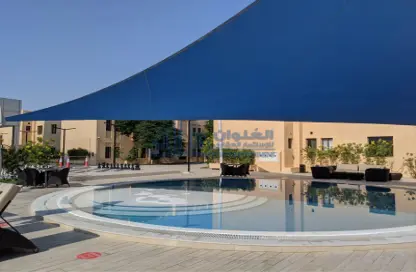 صورة لـ حوض سباحة شقة - 2 غرف نوم - 2 حمامات للايجار في عين خالد - عين خالد - الدوحة ، صورة رقم 1