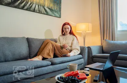 شقة - غرفة نوم - 2 حمامات للايجار في برج 19 - فيفا بحرية - جزيرة اللؤلؤة - الدوحة