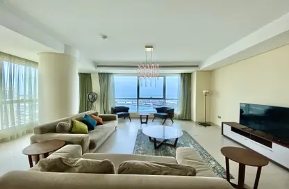 شقة - 2 غرف نوم - 3 حمامات للايجار في مرتفعات مارينا لوسيل - منطقة المارينا - الوسيل