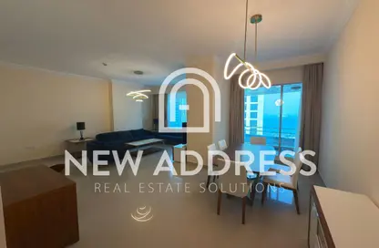 Apartment - 2 Bedrooms - 4 Bathrooms for rent in Sara Tower - West Bay - West Bay - Doha