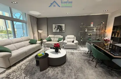 شقة - 2 غرف نوم - 3 حمامات للايجار في مدينة الياسمين - الوسيل