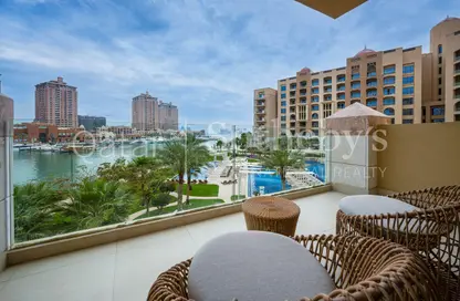 Apartment - 2 Bedrooms - 3 Bathrooms for rent in The St. Regis Marsa Arabia Island - Marsa Arabia - The Pearl Island - Doha