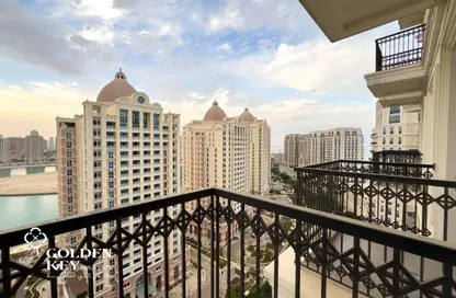Apartment - 2 Bedrooms - 2 Bathrooms for rent in Floresta Gardens - Floresta Gardens - The Pearl Island - Doha
