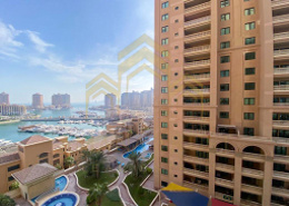 Apartment - 2 bedrooms - 3 bathrooms for rent in West Porto Drive - Porto Arabia - The Pearl - Doha