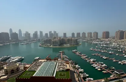 شقة - 1 حمام للايجار في طريق بورتو الشرقي - بورتو أرابيا - جزيرة اللؤلؤة - الدوحة