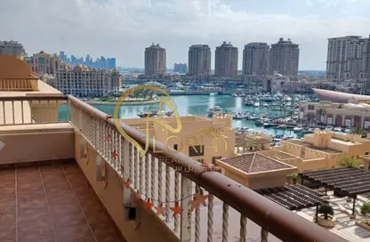 شقة - غرفة نوم - 2 حمامات للبيع في طريق بورتو الشرقي - بورتو أرابيا - جزيرة اللؤلؤة - الدوحة