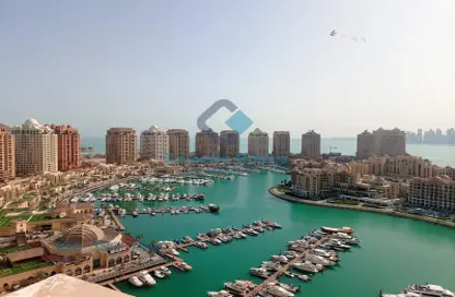 Water View image for: Penthouse - 5 Bedrooms - 7 Bathrooms for sale in East Porto Drive - Porto Arabia - The Pearl Island - Doha, Image 1