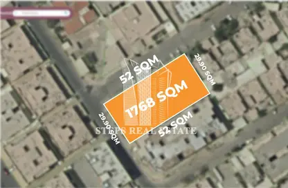 صورة لـ موقع على الخريطة قطعة أرض - استوديو للبيع في فريج كليب - الدوحة ، صورة رقم 1