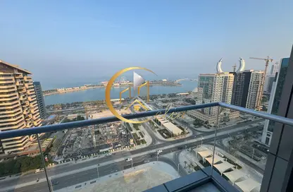 Apartment - 1 Bedroom - 2 Bathrooms for rent in Lusail Marina Heights - Marina District - Lusail Apartment - 1 Bedroom - 2 Bathrooms for rent in Lusail Marina Heights - Marina District - Lusail