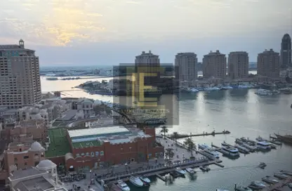 Apartment - 1 Bedroom - 2 Bathrooms for rent in East Porto Drive - Porto Arabia - The Pearl Island - Doha