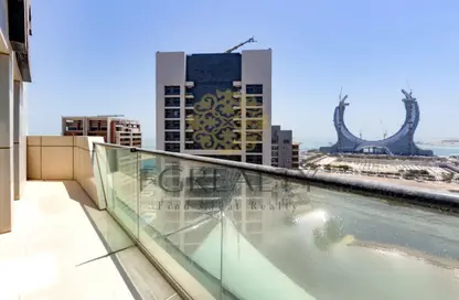 Apartment - 3 Bedrooms - 4 Bathrooms for rent in Marina Residences 195 - Marina District - Lusail