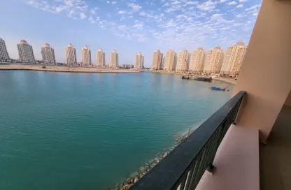 Townhouse - 1 Bedroom - 2 Bathrooms for rent in Viva West - Viva Bahriyah - The Pearl Island - Doha