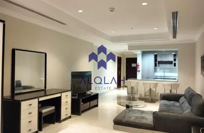 Apartment - Studio - 1 Bathroom for rent in West Porto Drive - Porto Arabia - The Pearl Island - Doha