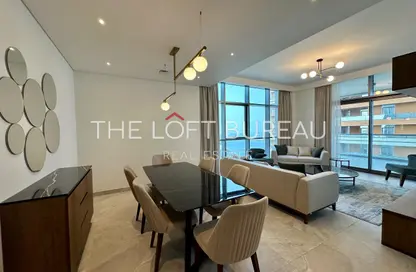 Apartment - 2 Bedrooms - 3 Bathrooms for rent in Lusail Residence - Marina District - Lusail