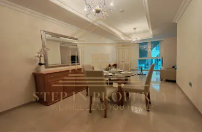 شقة - غرفة نوم - 2 حمامات للايجار في فيفا غرب - فيفا بحرية - جزيرة اللؤلؤة - الدوحة